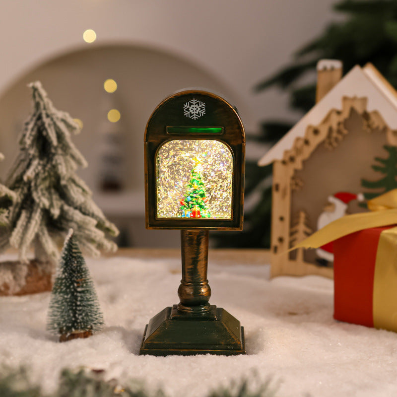 Nostalgische Weihnachtsbriefkasten Dekoration Brehn