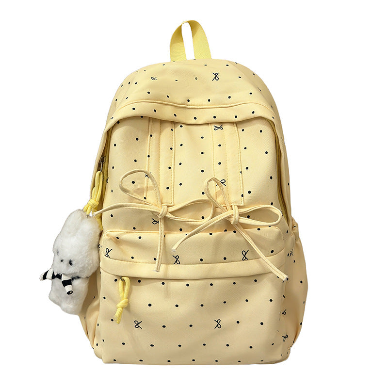 Spaßige gepunktete Muster-Rucksack