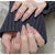 Elegante Ombre Druck-Nagel-Set Brehn