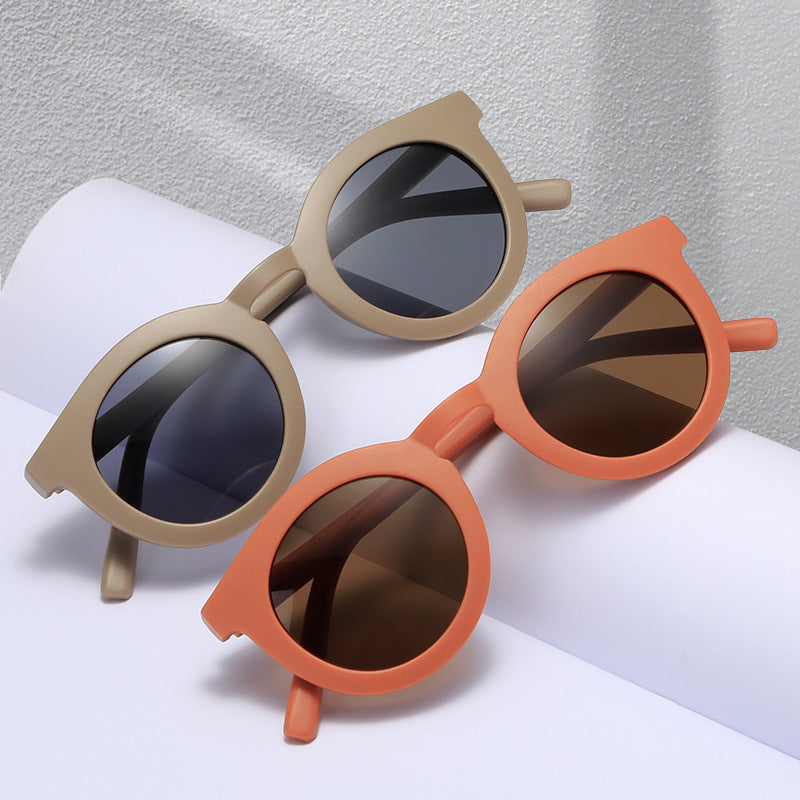 Damen runde Sonnenbrille mit modischem Design und UV-Schutz Brehn