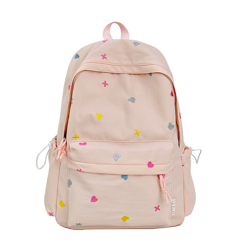 Verspielter Herz-Muster Rucksack Brehn