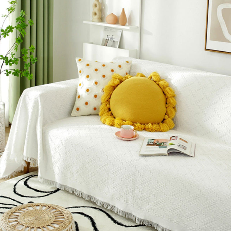 Elegante Gewebte Wurfdecke