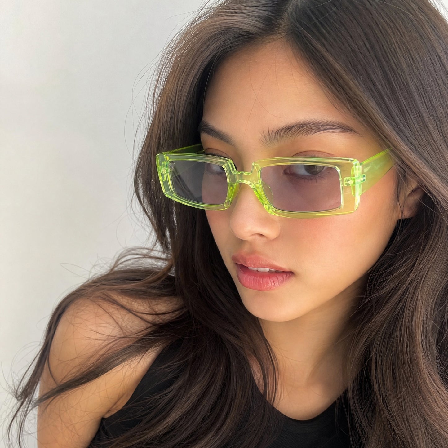 Damen oversized Sonnenbrille mit modischem Rahmen Brehn