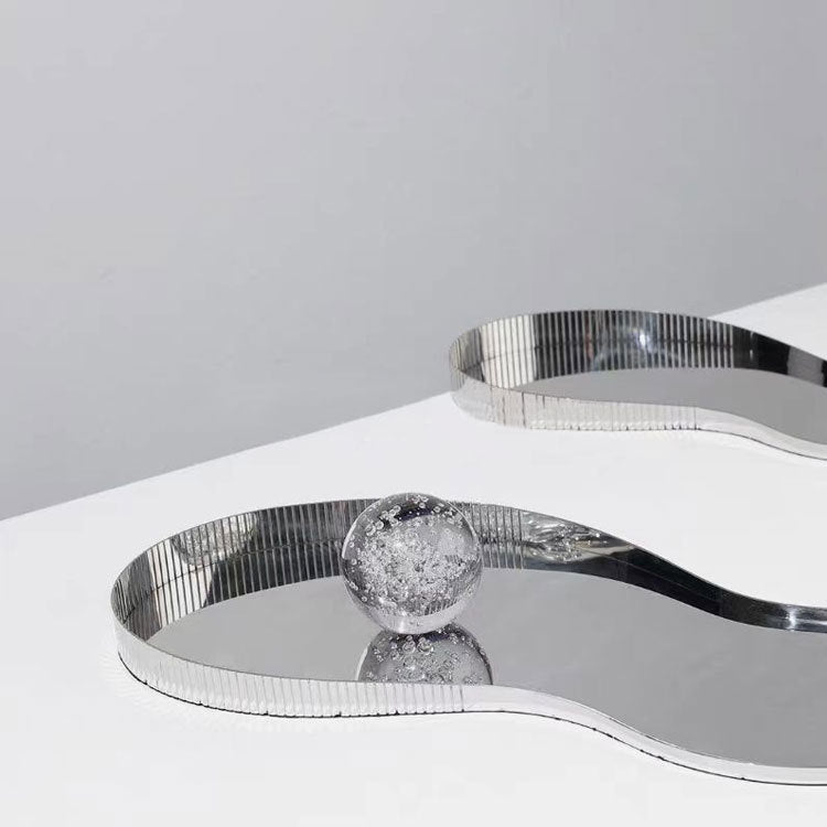 Elegante dekorative Servierplatte