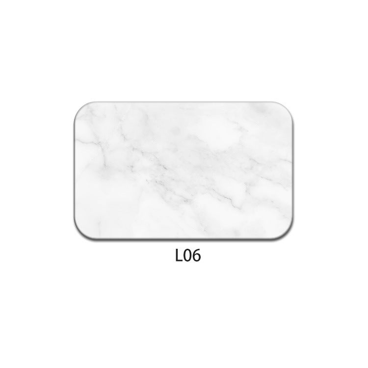 Luxuriöse Marmor Design Trocknungsmatte