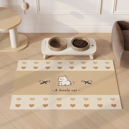 Katzenthema Futtermatte