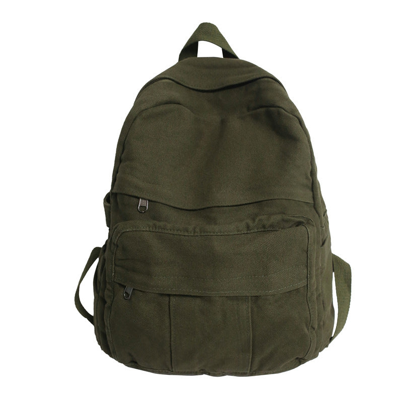 Multifunktionaler Canvas-Schulrucksack Brehn