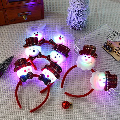 Festlicher LED Weihnachts-Haarreifen Brehn