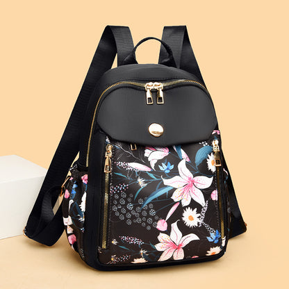 Blumenmuster Rucksack Brehn