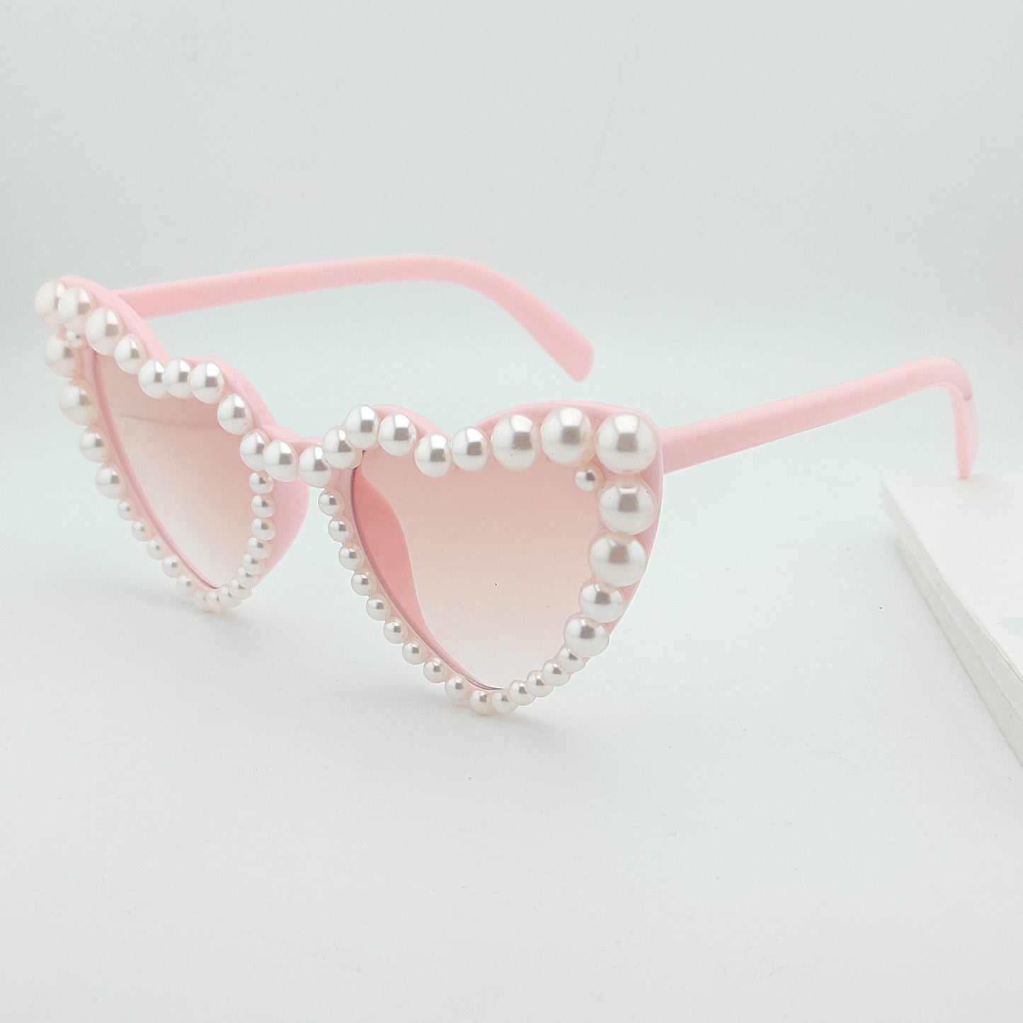 Herzförmige, perlenverzierte Sonnenbrille Brehn