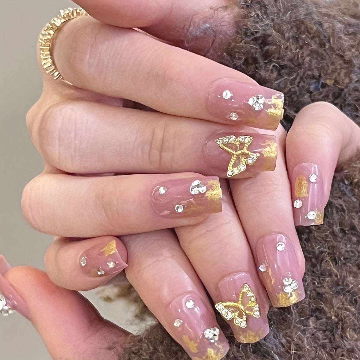 Dekorative Schmetterling Nagelkunst Verbesserungen Brehn