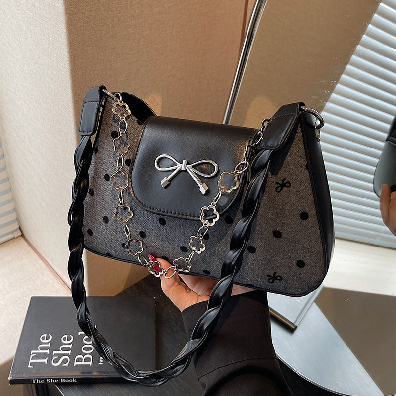 Polka Dot Mini-Handtasche