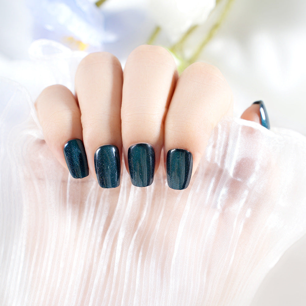 Glänzendes Acryl Press-On Nagelset Brehn