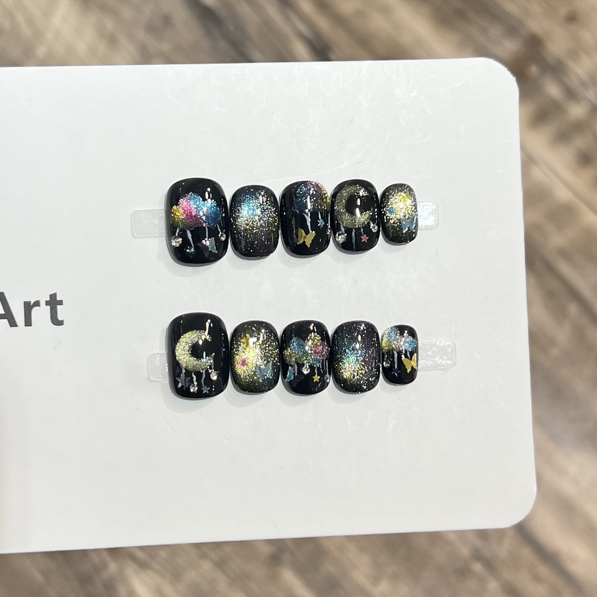 Galaxy-Themen Nagelkunst Set Brehn