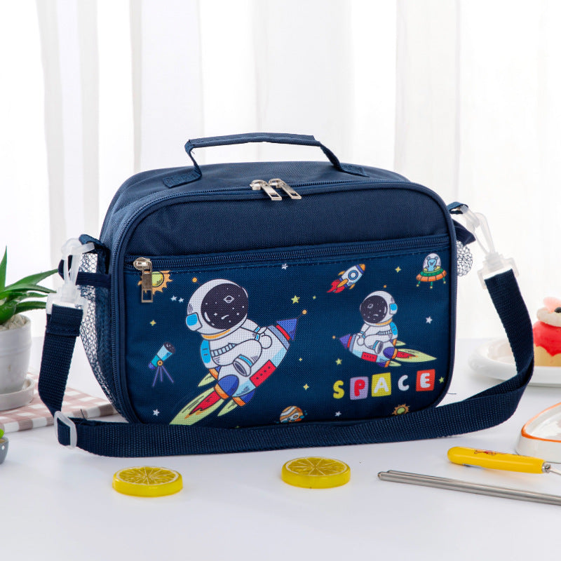 Cartoon isolierte Lunch Tasche Brehn