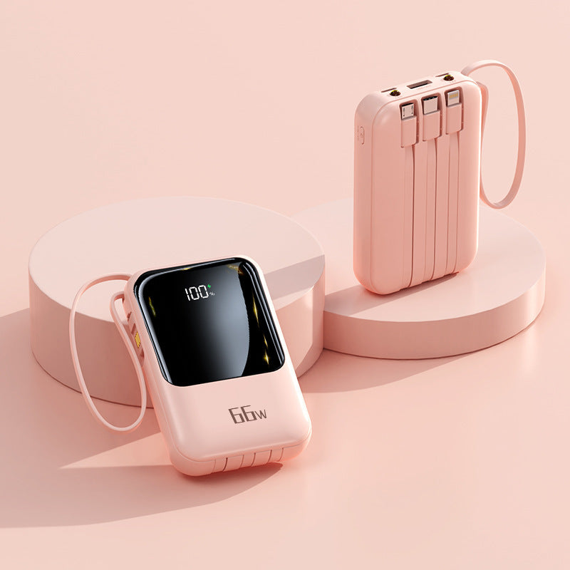 Tragbare Powerbank mit Schneller Ladefunktion und Digitaler Anzeige Brehn