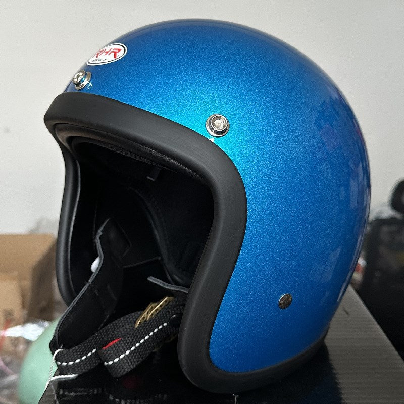 Klassischer Cruiser Motorradhjelm Brehn