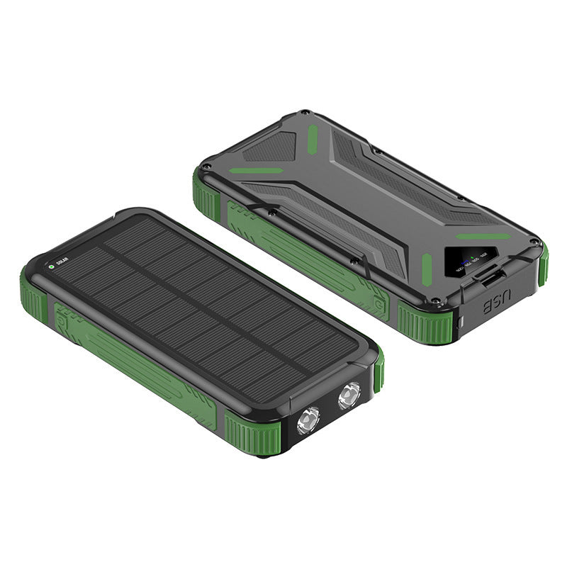 Solar Powerbank mit Led-Licht Brehn