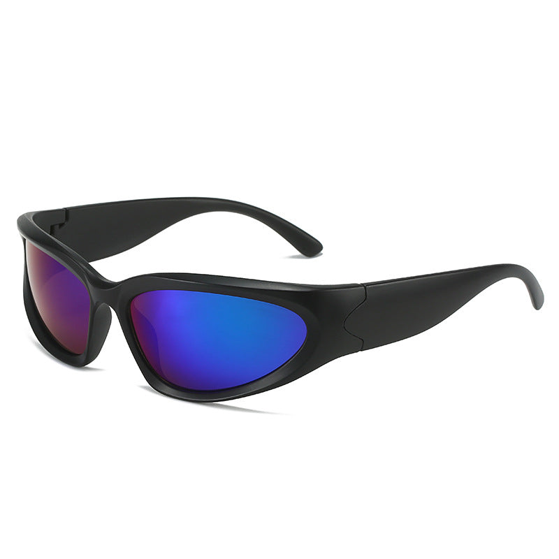 Damen sportliche Sonnenbrille mit ergonomischem Design und polarisierenden Gläsern Brehn