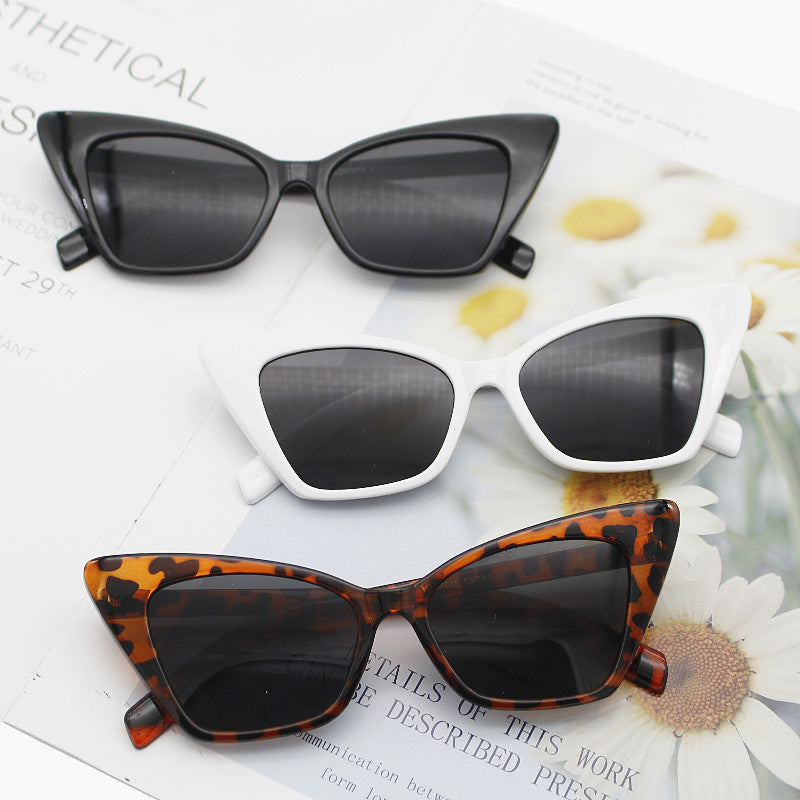 Damen Modische Cat-Eye Sonnenbrille mit hochwertiger Rahmenstruktur Brehn