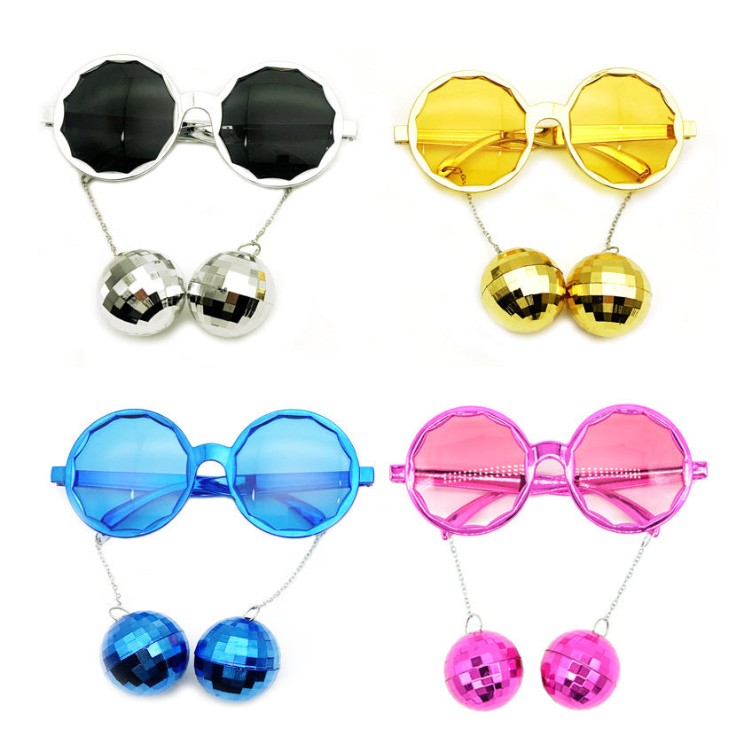 Damen stylische Sonnenbrille mit Glitzeranhängern Brehn