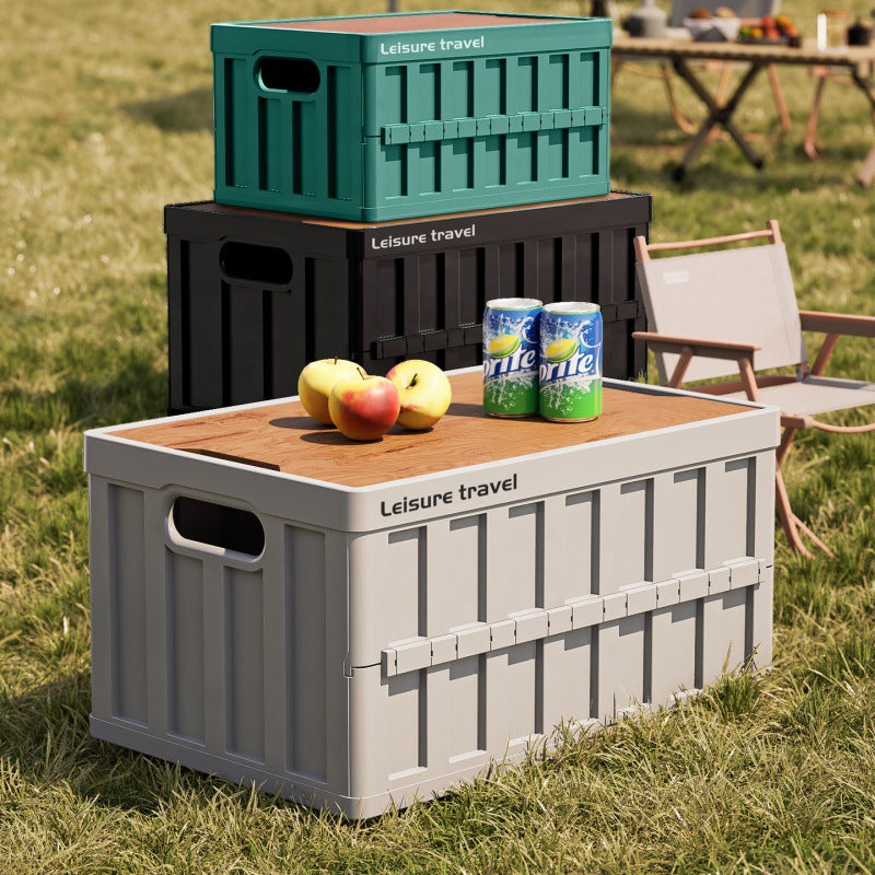 Unisex praktische Aufbewahrungsbox mit Holzdeckel Brehn