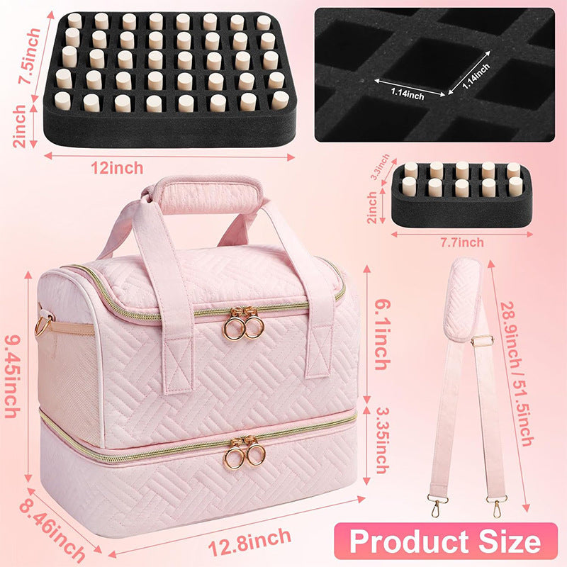 Multifunktionale Kosmetik-Organizer-Tasche mit Abnehmbaren Fächern Brehn