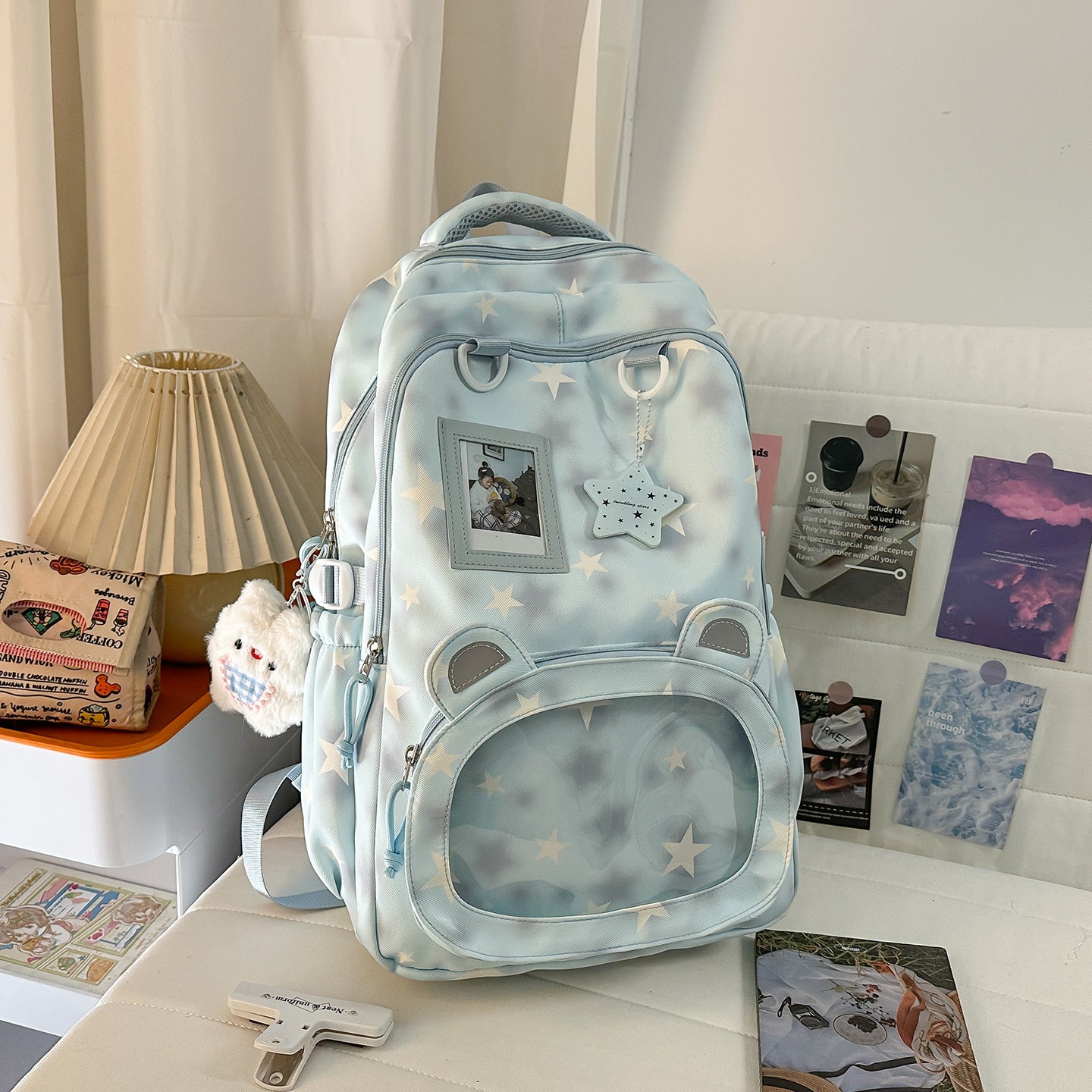 Rucksack mit Niedlichen Applikationen und Durchdachtem Stauraum Brehn