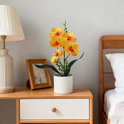 Künstliche Orchideenpflanze für Wohnkultur und Innendekoration