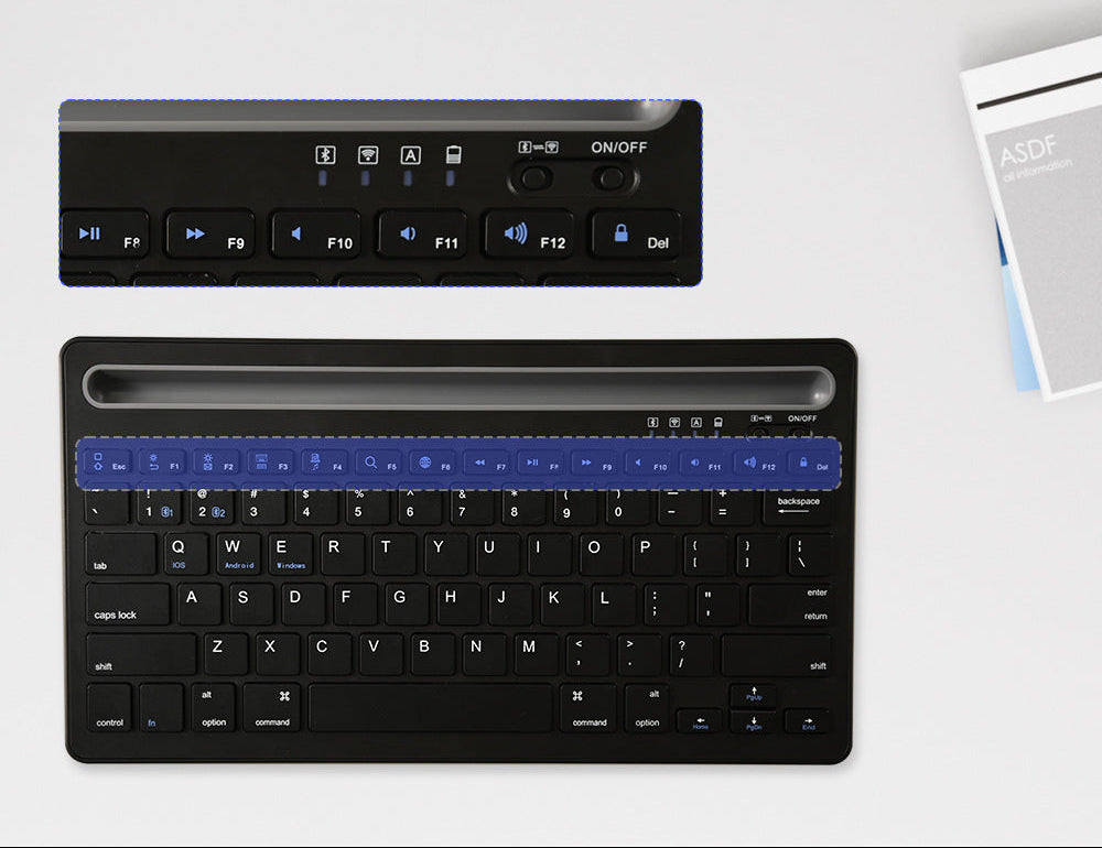 Drahtloses ergonomisches Tastatur- und Mausset Brehn