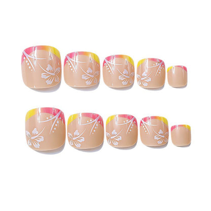 Blumeninspiriertes Nageldesign Brehn