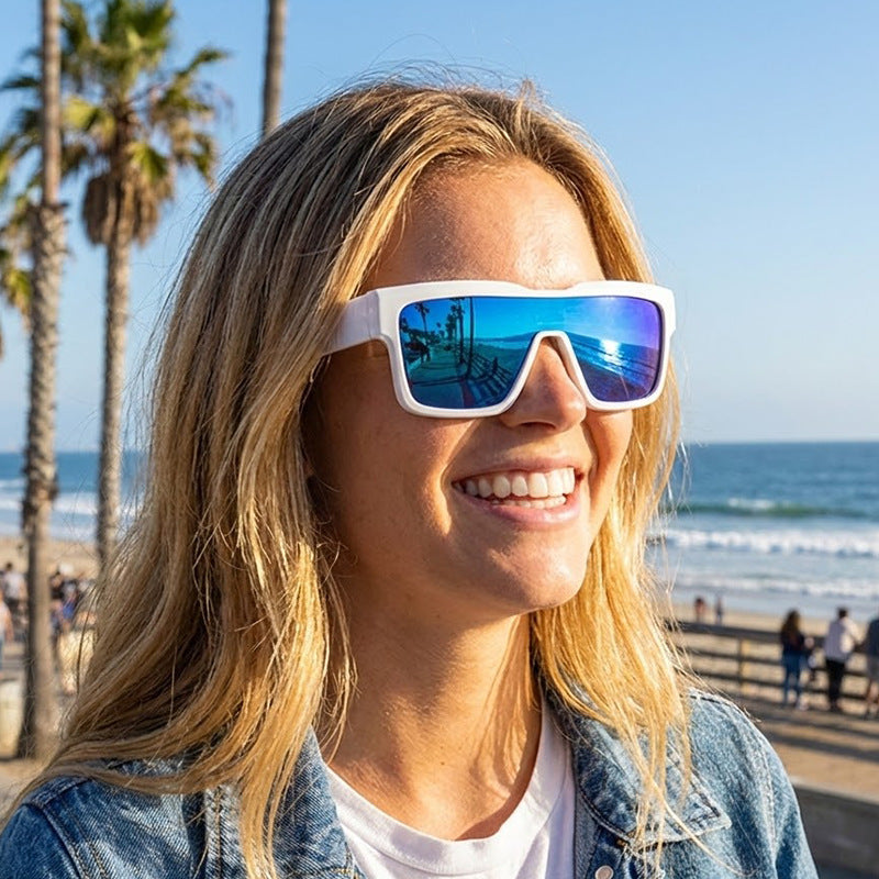 Damen Modische Sonnenbrille mit ausgefallenem Design Brehn