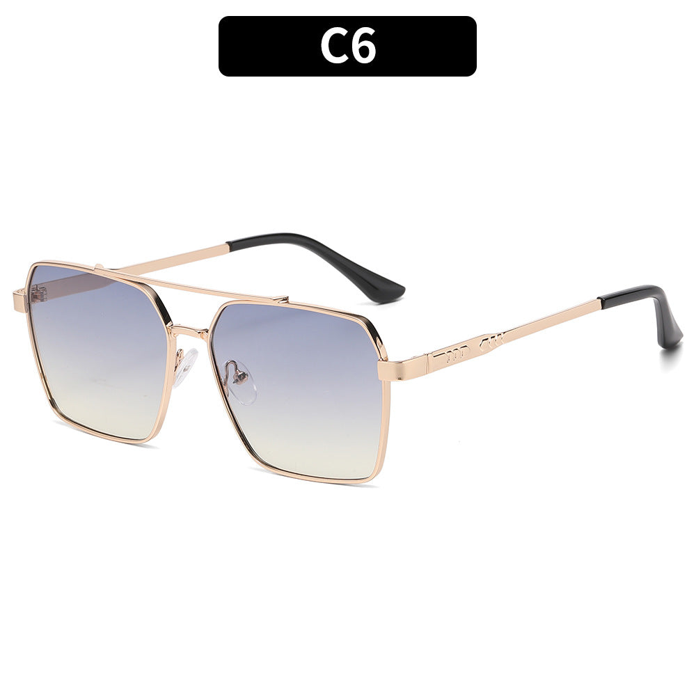 Elegante Übergroße Quadratische Sonnenbrille