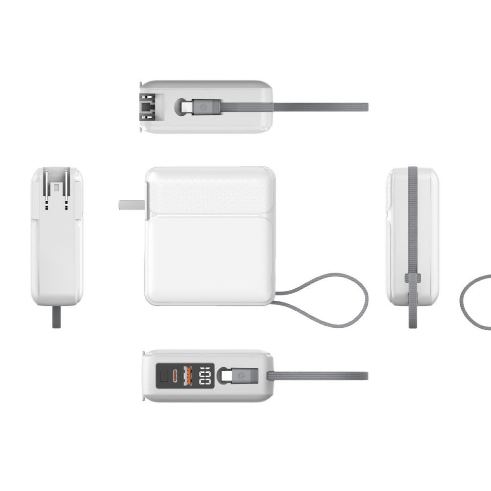 Kompakte Schnelllade-Powerbank mit Lcd-Anzeige und Integrierter Sicherheitstechnologie Brehn