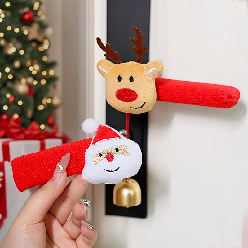 Türgriffschmuck mit Weihnachtsmann Brehn