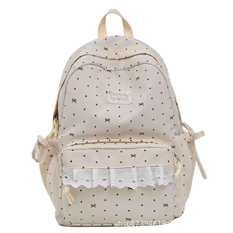 Dekorativer Rüsch-Rucksack Brehn
