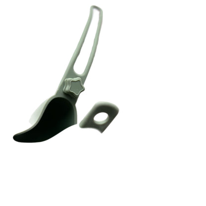 Weicher Silikon-Mini-Beutel Schlüsselanhänger in Sternform mit elastischer Schlaufe