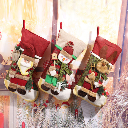 Niedlicher Weihnachtsstrumpf mit Rentierdesign Brehn