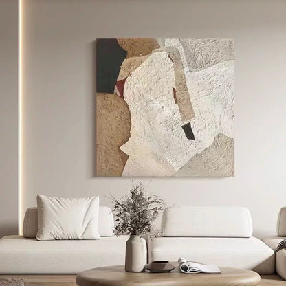 Texturiertes abstraktes Wand-Leinwandkunst