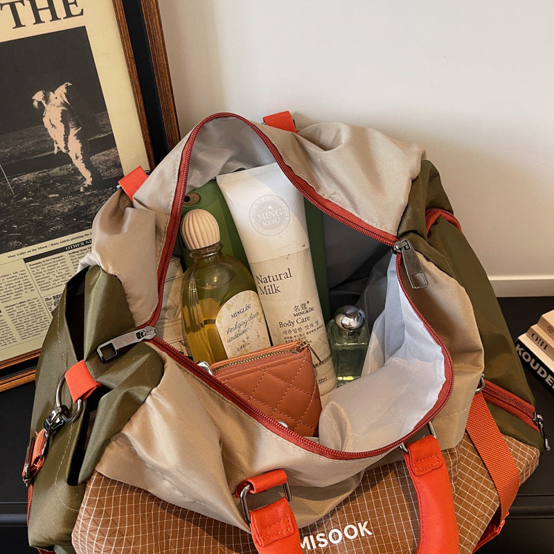 Premium Reise Duffel Tasche mit Multi-Funktionsfächern