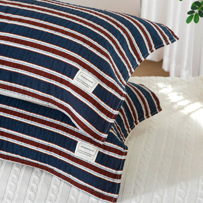 Damen Kissenbezug mit hochwertigem Streifendesign Brehn