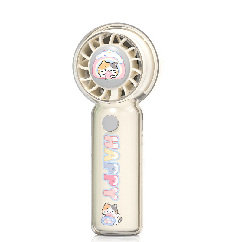 Damen tragbarer Mini-Ventilator mit fröhlichem Design Brehn