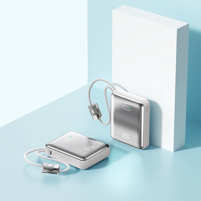 Tragbare Powerbank mit integrierter LED-Digitalanzeige und Echtzeit Ladestatus Brehn