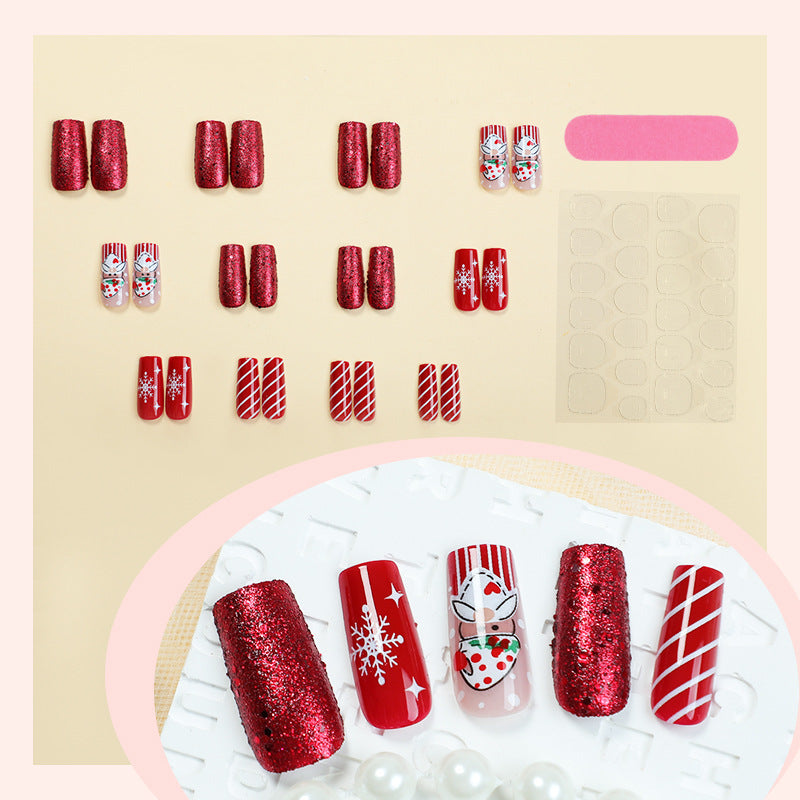 Urlaubs-Themen Press-On Nagelkunstset Brehn