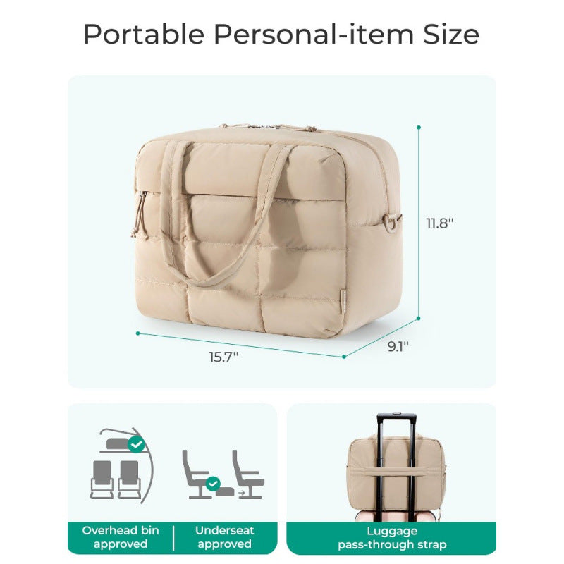 Multifunktionale gestepptes Fitness-Duffelbag Brehn