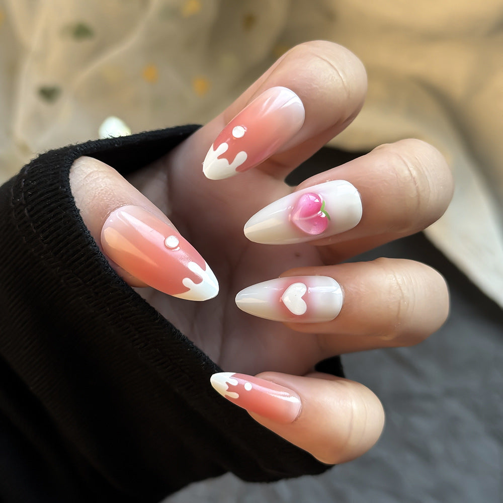 Dekoratives Press-On Nagelset Brehn