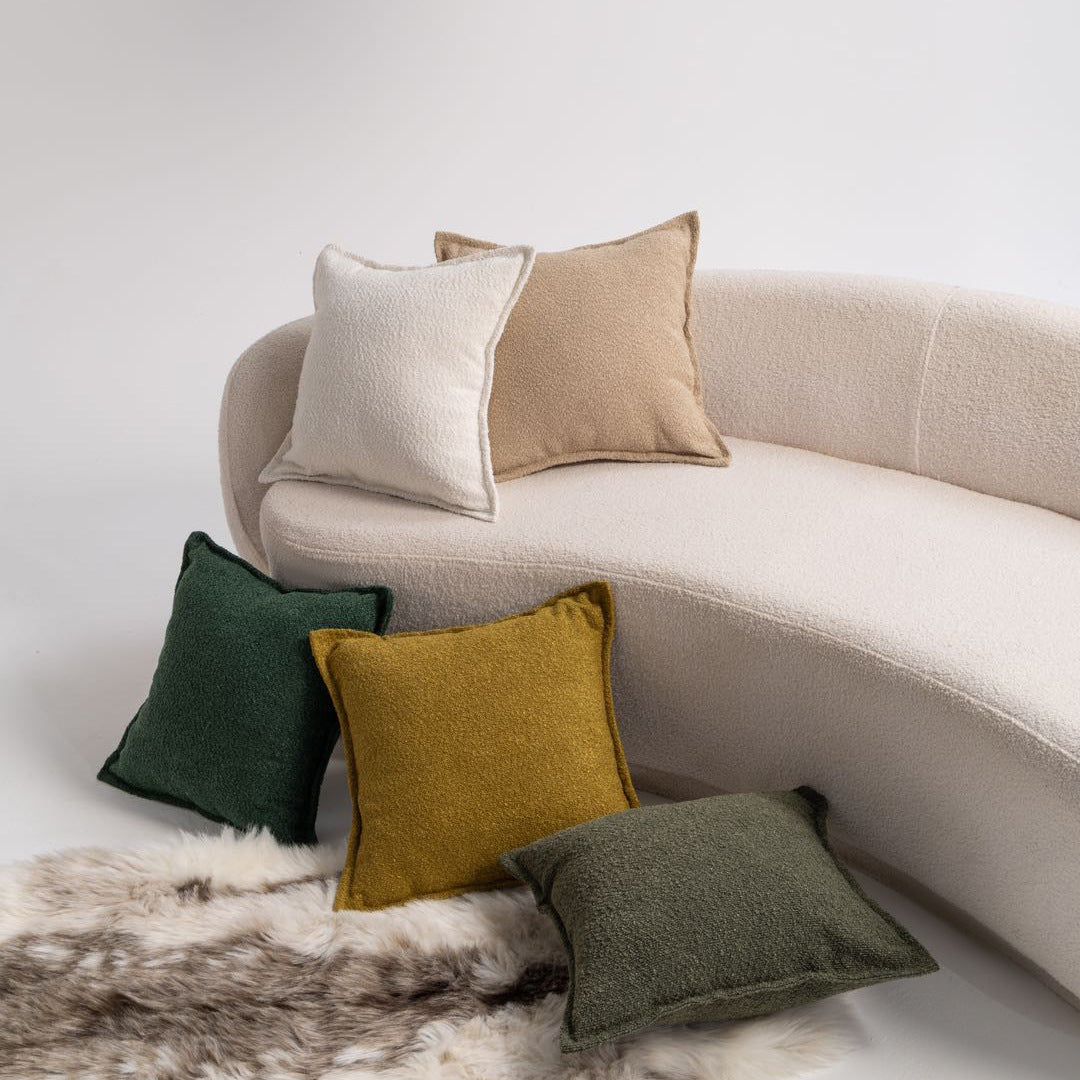 Damen Kuschelkissen mit modernem Strukturdesign Brehn