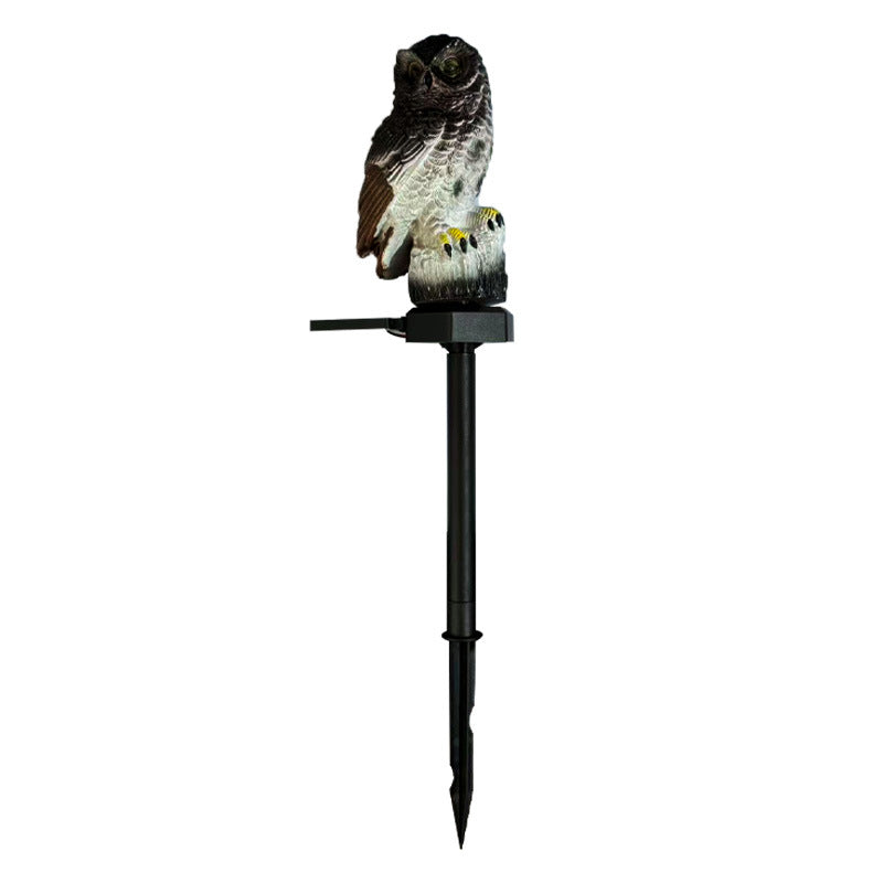 Willkommens-Vogelhaus-Solarwegestehlampe mit Dämmerungs-zu-Dämmerung-Sensor Brehn