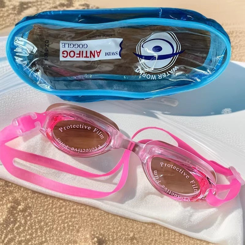 Anti-Beschlag Schwimmbrille mit Schutzlinse Brehn