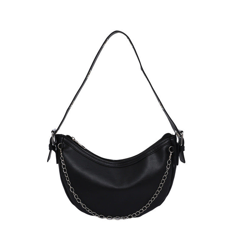 Moderne Hobo-Tasche mit Kettenhenkeln Brehn